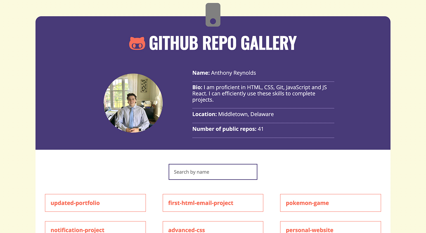 github repo